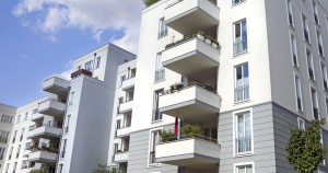 condominium houses in the sunshine